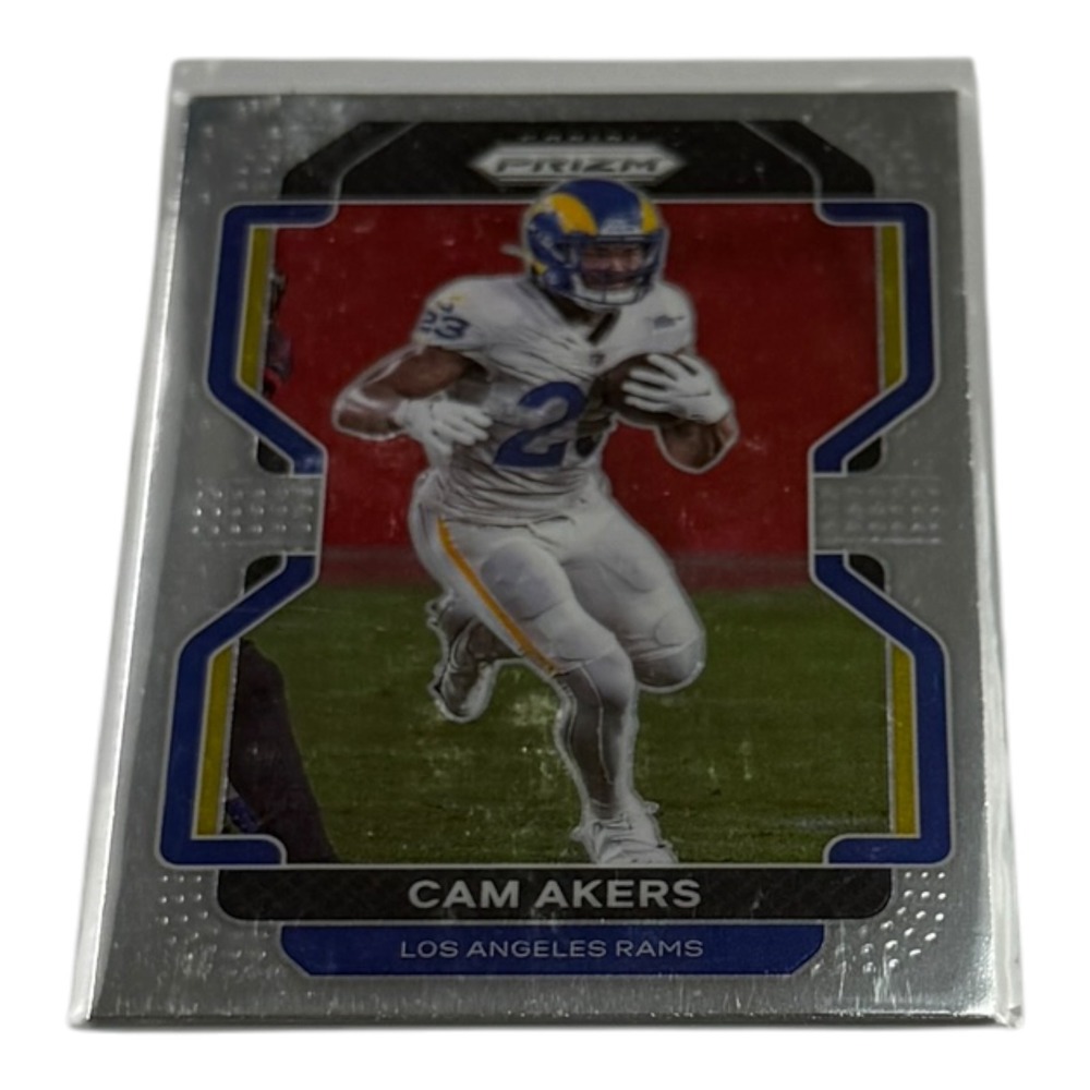 2021‎ Panini Prizm Cam Akers Los Angeles Rams #68 Silver Prizm Football Card